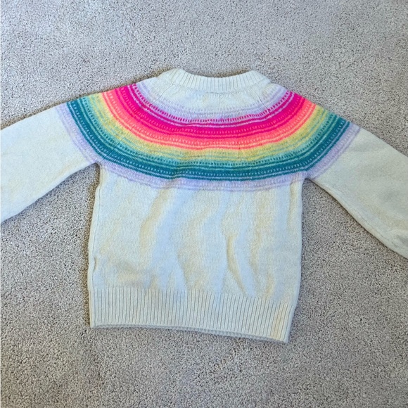Gap rainbow size 5 knit sweater - Picture 2 of 4